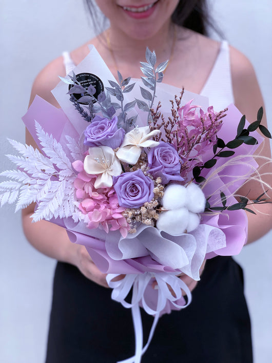 Everlasting (Preserved Purple Roses)