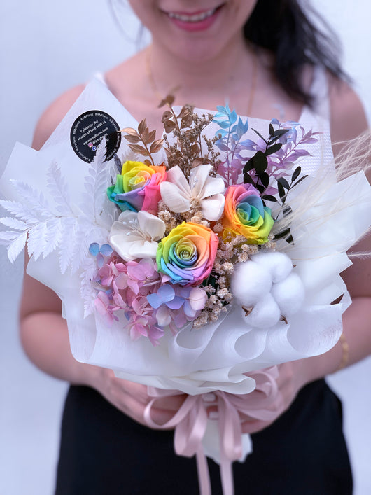 Spectrum (Preserved Rainbow Roses)