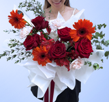 Elegant Red Roses (Premium Kenya Roses)