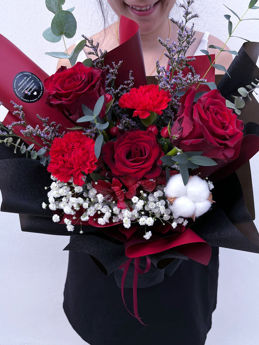 Ruby Red Roses (Premium Kenya Roses)